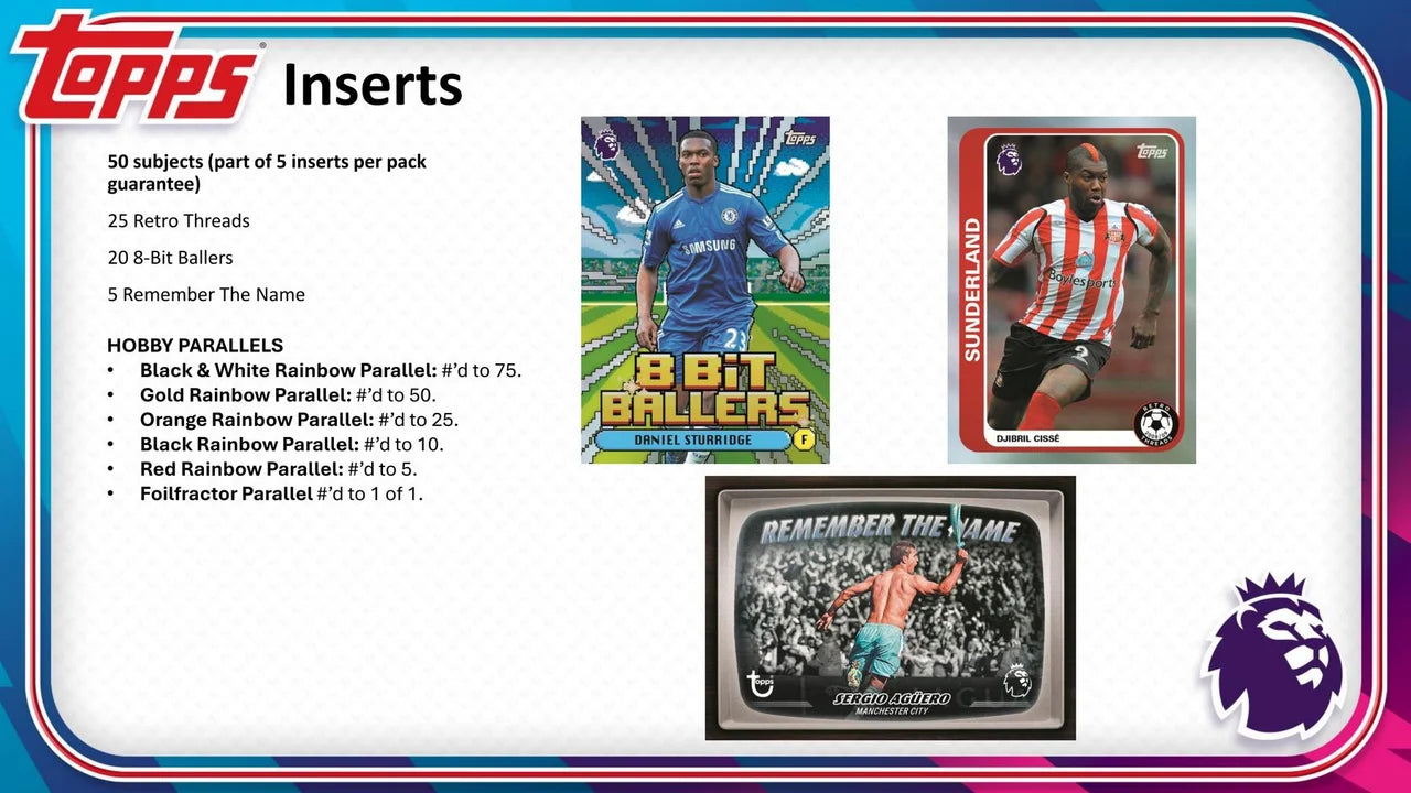 Topps Premier League EPL Soccer 2026/27 Hobby Box