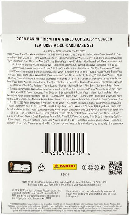 2026 Panini Prizm FIFA World Cup Soccer Hanger Box - image 2