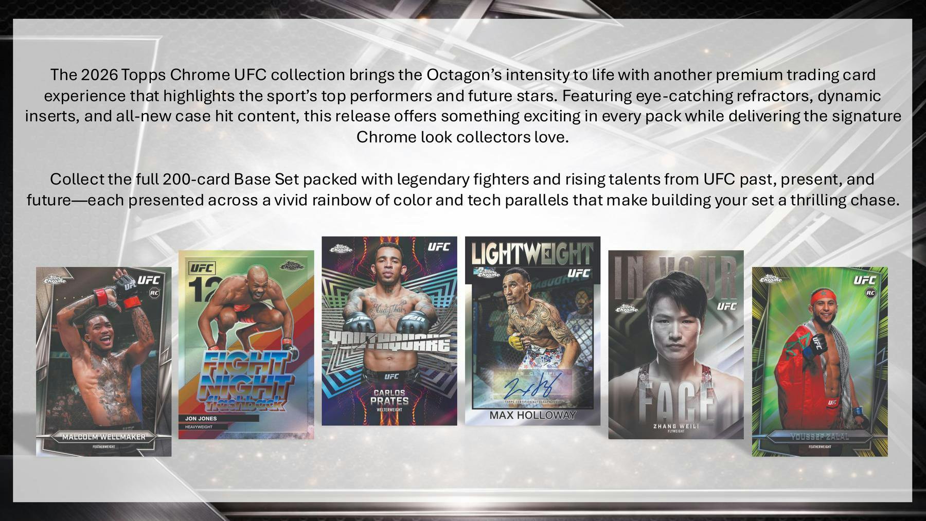 2026 Topps Chrome UFC Blaster Box - gallery image 4