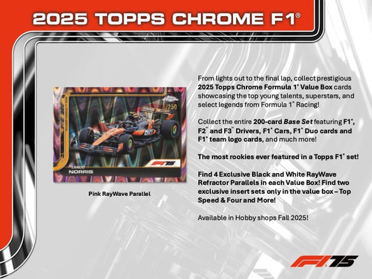 Topps Chrome® Formula 1 2025 Blaster / Value Box