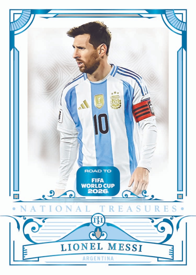 Panini National Treasures Road to FIFA World Cup 2026 Trading Hobby Box