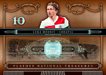 Panini National Treasures Road to FIFA World Cup 2026 Trading Hobby Box