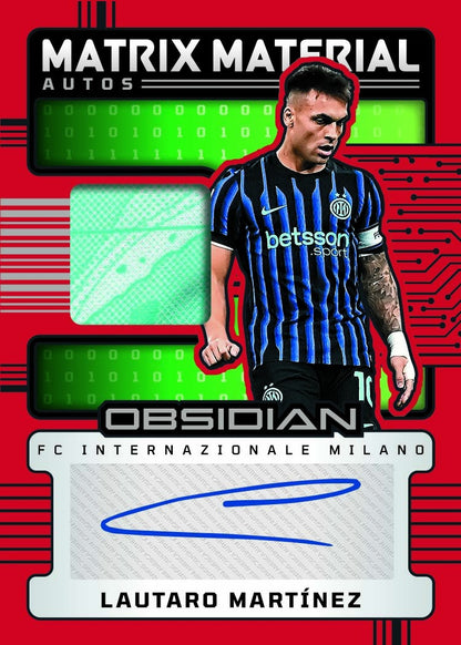 Panini Obsidian Soccer 2025/26 International Hobby Box Case