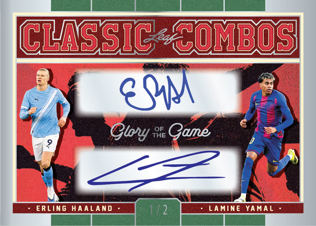2026 Leaf Glory of the Game Soccer Hobby 10 Box Case