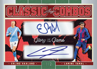 2026 Leaf Glory of the Game Soccer Hobby 10 Box Case