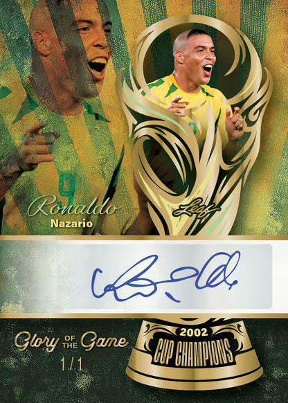 2026 Leaf Glory of the Game Soccer Hobby 10 Box Case