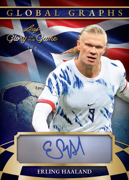 2026 Leaf Glory of the Game Soccer Hobby 10 Box Case