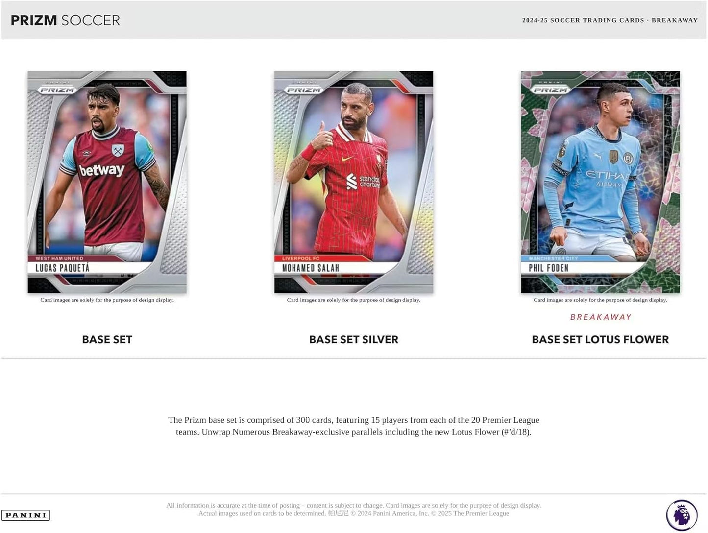 Panini Prizm Premier League 2024/25 Breakaway Box