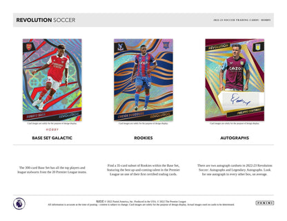 2022/23 Panini Revolution Premier League EPL Soccer Hobby Box - gallery image 4