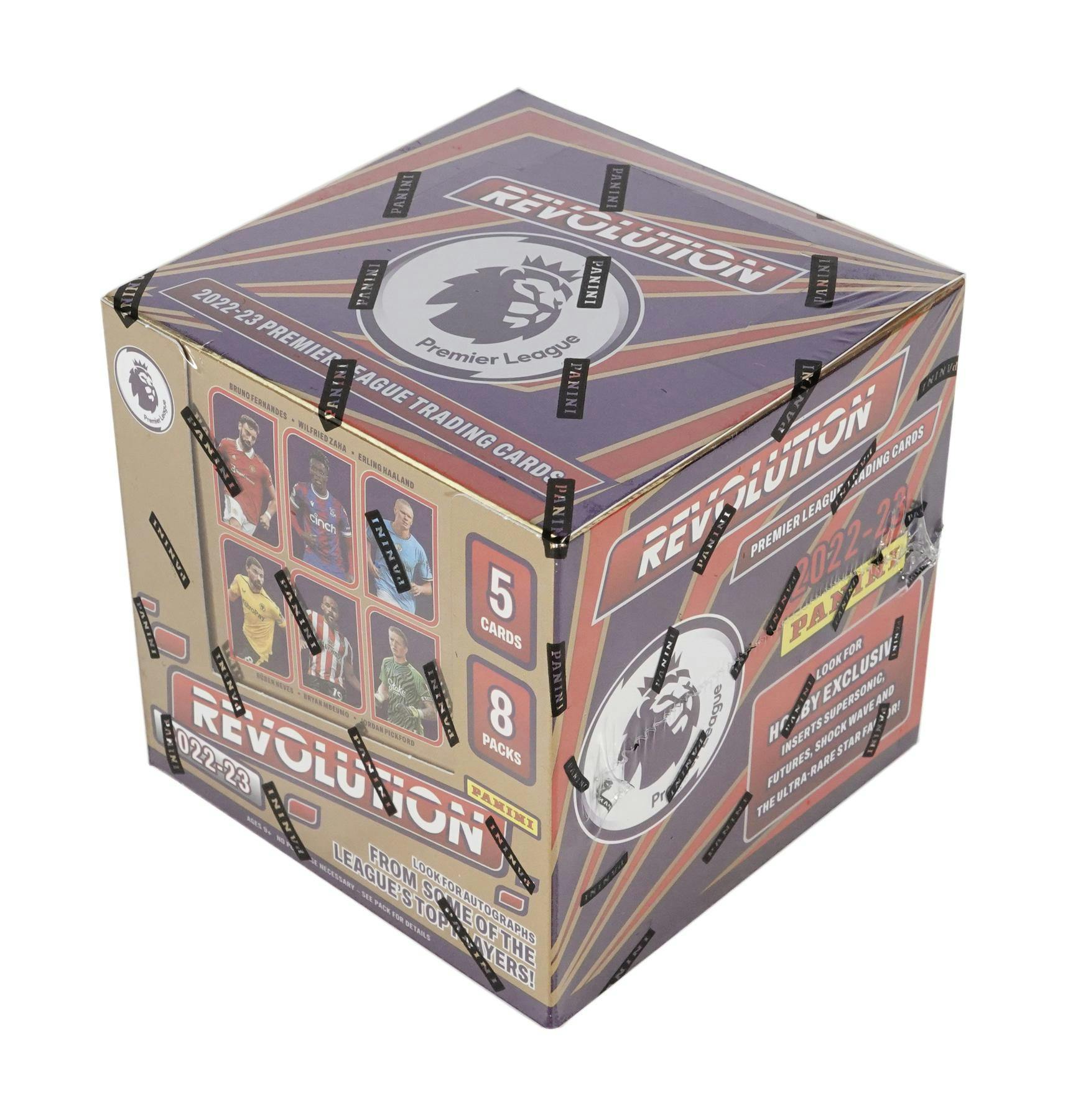2022/23 Panini Revolution Premier League EPL Soccer Hobby Box - gallery image 2