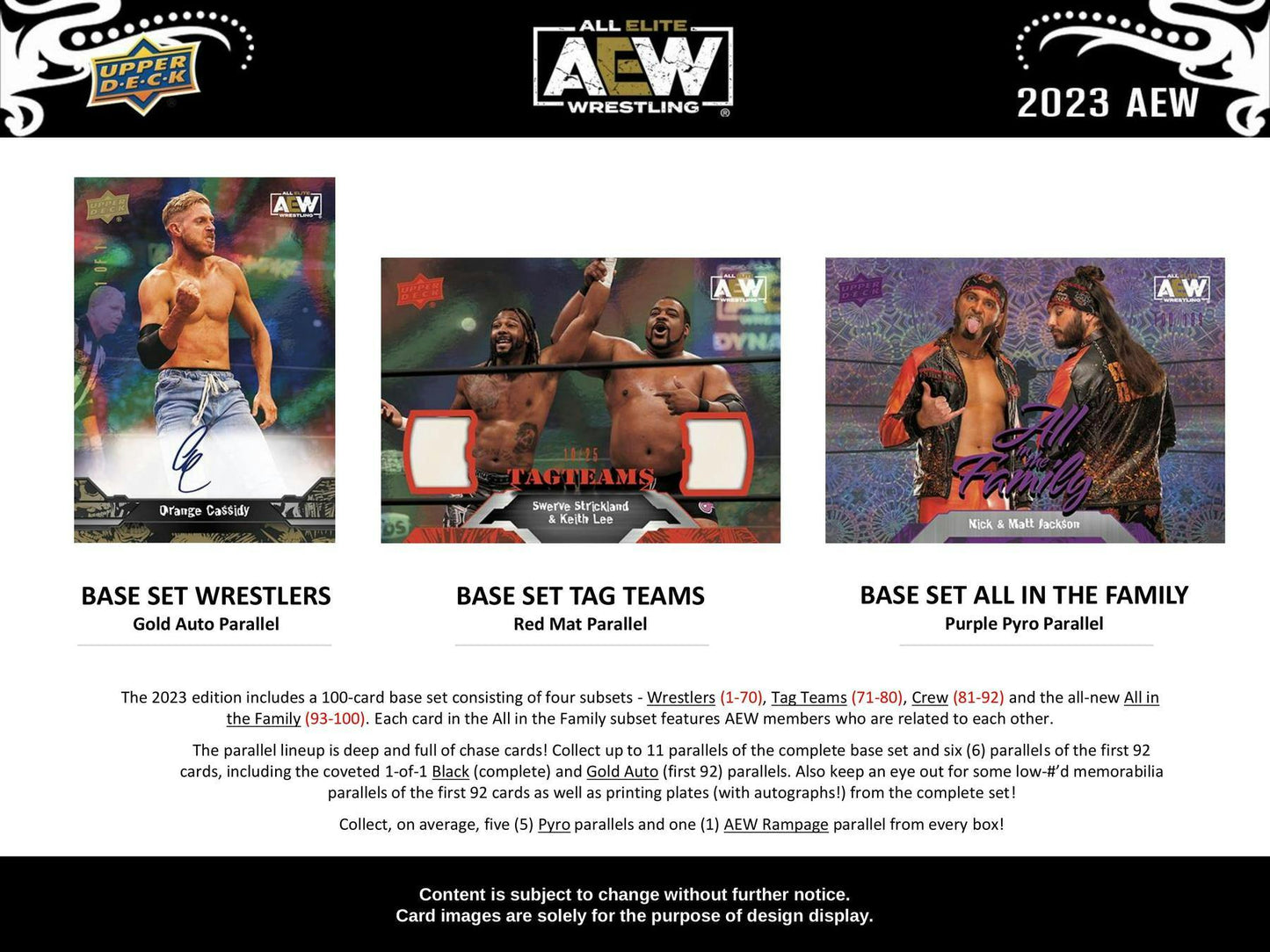 2023 Upper Deck All Elite Wrestling AEW Hobby Box - gallery image 5