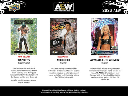2023 Upper Deck All Elite Wrestling AEW Hobby Box - gallery image 6