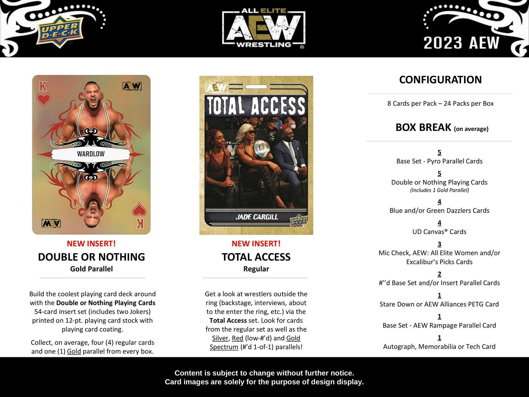 2023 Upper Deck All Elite Wrestling AEW Hobby Box - gallery image 7