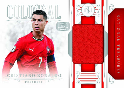 Panini National Treasures Road to FIFA World Cup 2026 Trading Hobby Box