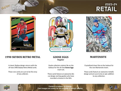 Upper Deck Skybox Metal Universe Hockey 2023/24 Blaster Box