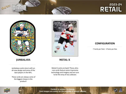 Upper Deck Skybox Metal Universe Hockey 2023/24 Blaster Box