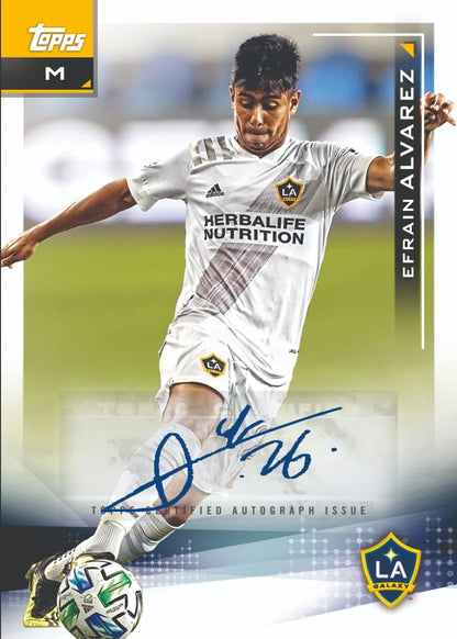 Topps MLS Chrome 2021 Hobby Box Case