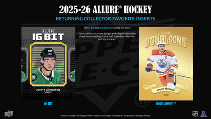 Upper Deck Allure Hockey 2025/26 Blaster Box
