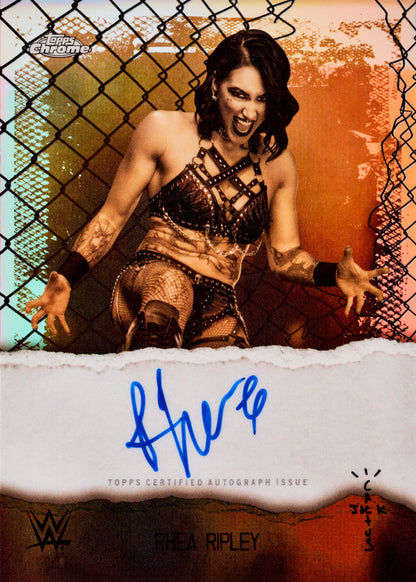 2025 Topps Chrome WWE x Cactus Jack - Hobby Box