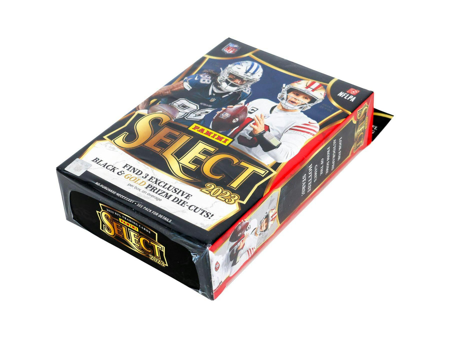 2023 Panini Select Football Hanger Box (Black & Gold Prizm Die-Cuts!) - gallery image 2