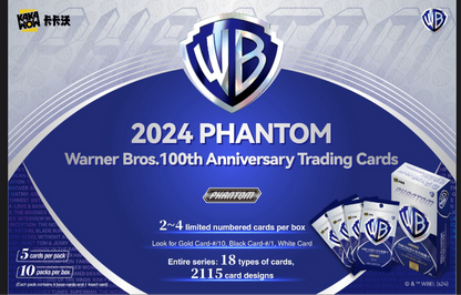 Kakawow 2024 Phantom Warner Brothers Sealed Case x10 Boxes