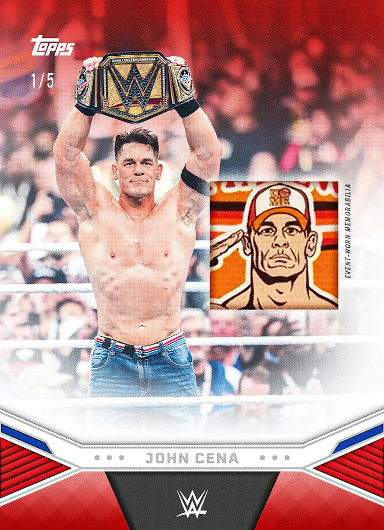 2025 Topps John Cena Commemorative Collection Box - gallery image 5