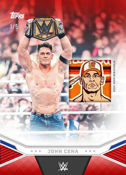 2025 Topps John Cena Commemorative Collection Box - gallery image 5