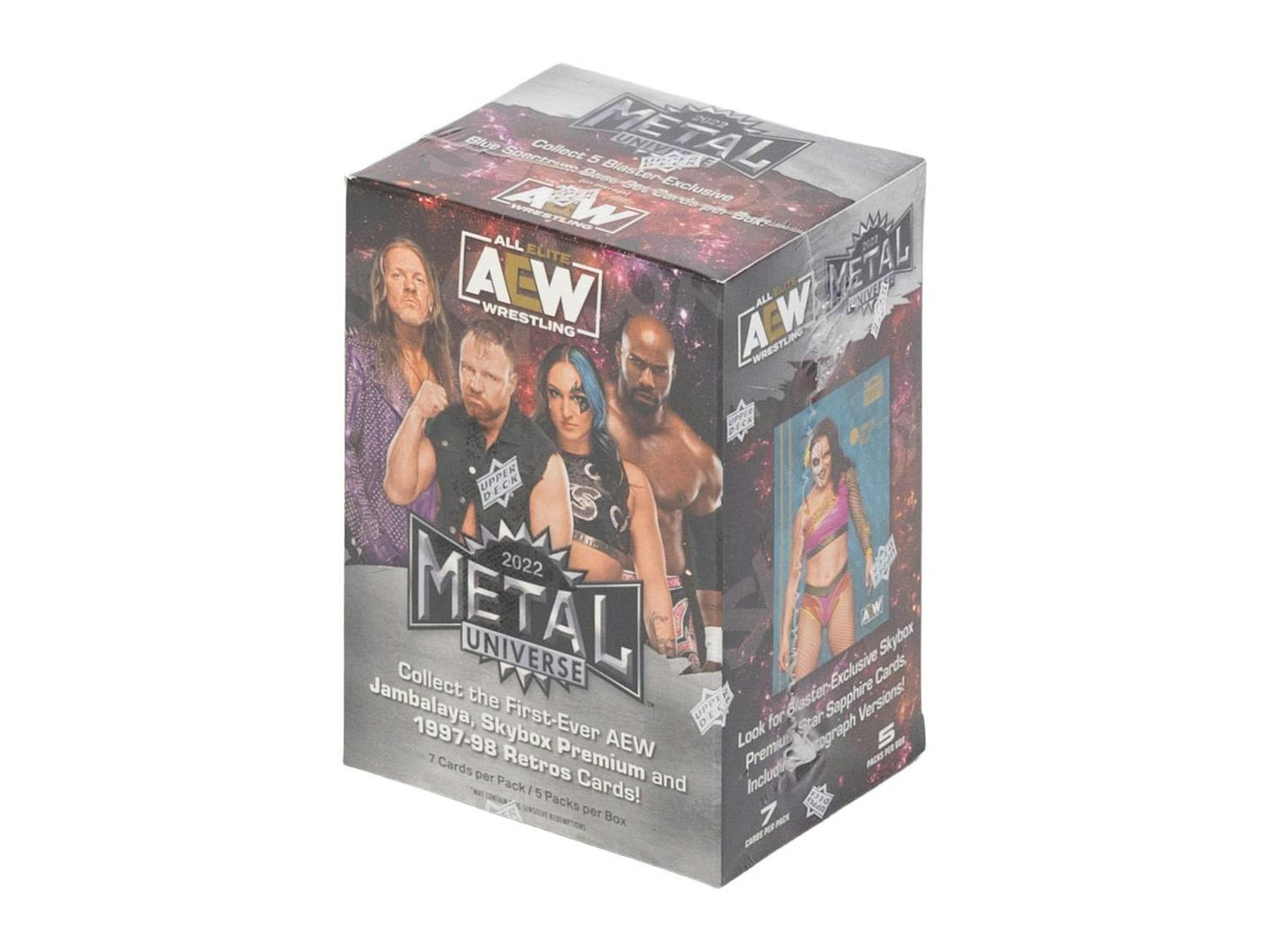Upper Deck AEW Metal Universe Wrestling 2022 Blaster Box - gallery image 2