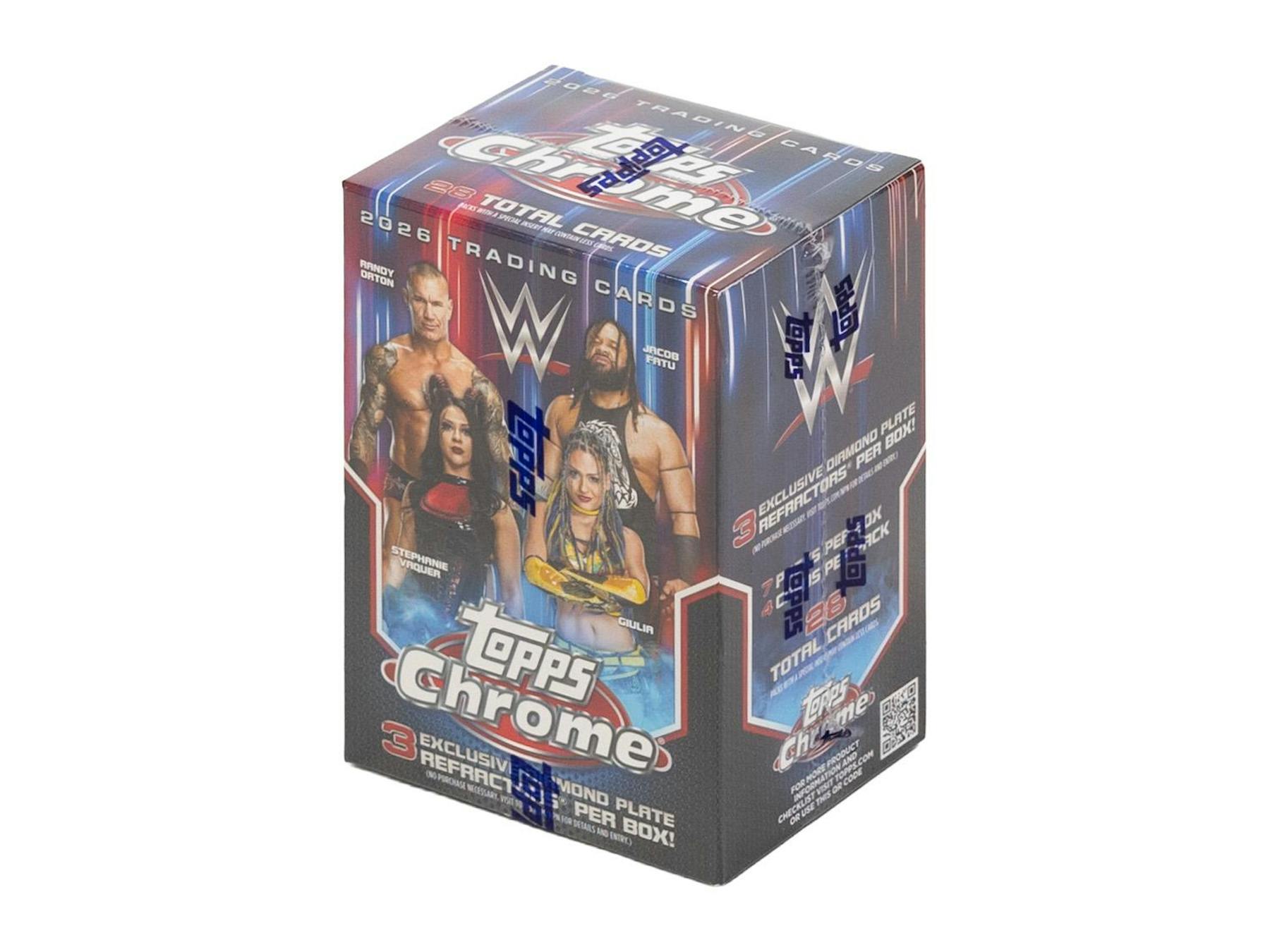 2026 Topps Chrome WWE Wrestling Blaster Box - gallery image 2
