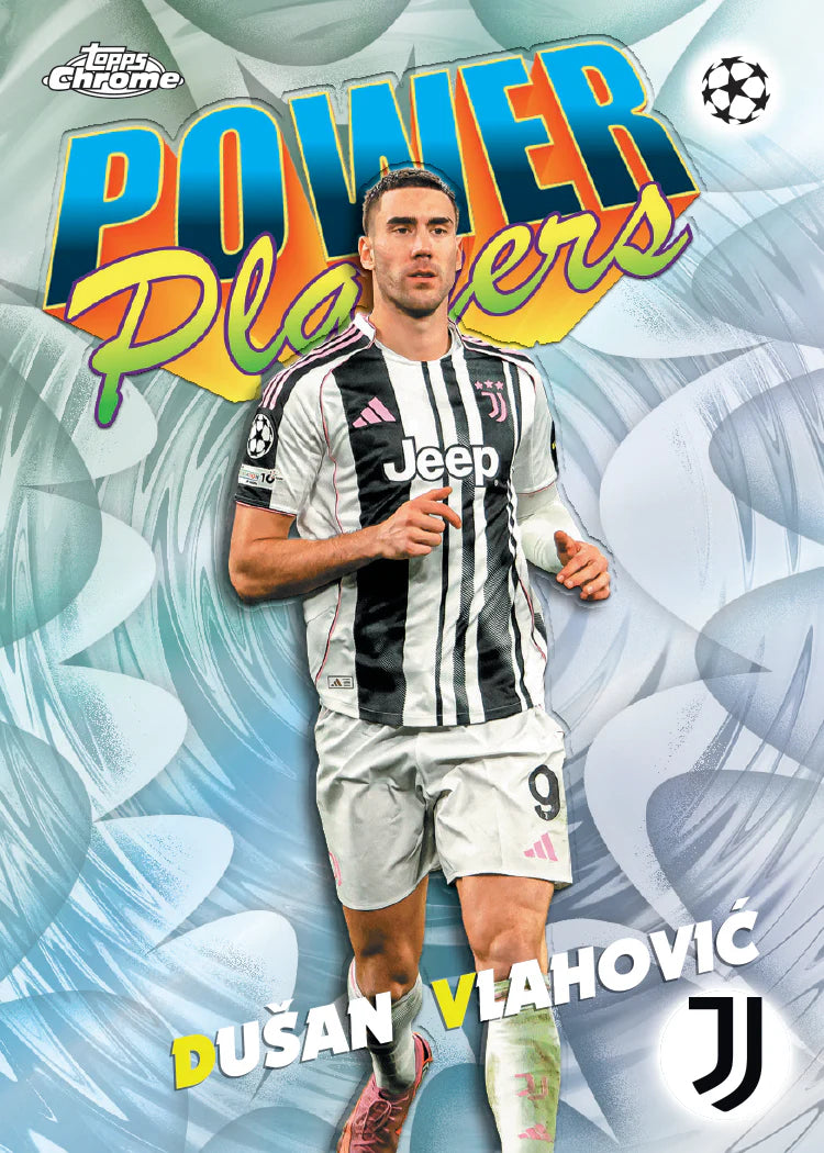Topps Chrome UEFA Club Competitions Soccer 2025/26 Jumbo Box