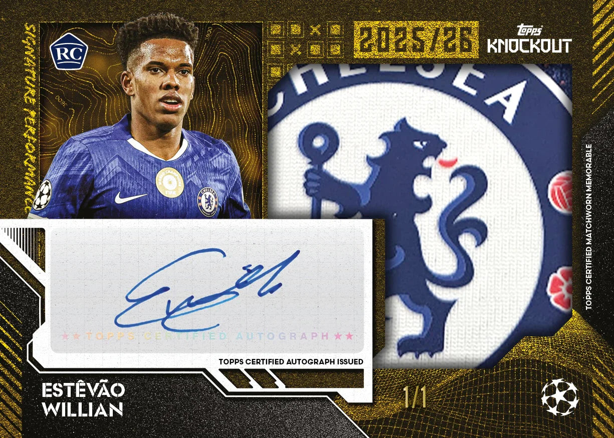 Topps UEFA Club Competitions Knockout 2025/26 Hobby Box