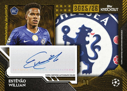 Topps UEFA Club Competitions Knockout 2025/26 Hobby Box