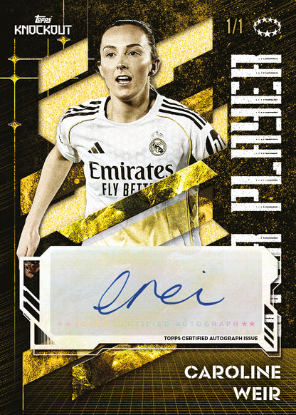 Topps UEFA Women’s Champions League Knockout 2025/26 - Pre order