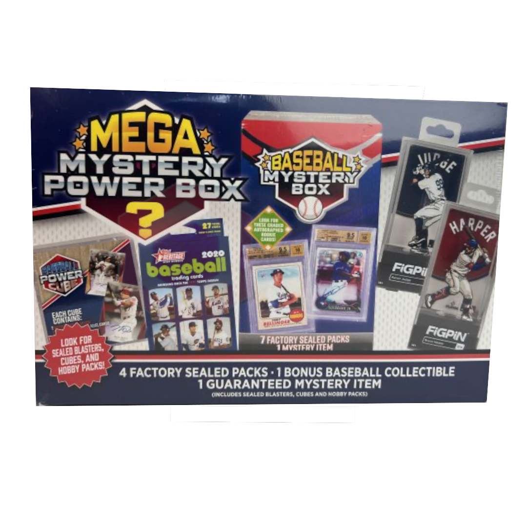 2023 Baseball MEGA MYSTERY POWER BOX MJH Meijer Exclusive