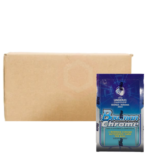 Topps Chrome Bowman Road to UEFA U21 Euros 2022 Hobby Case