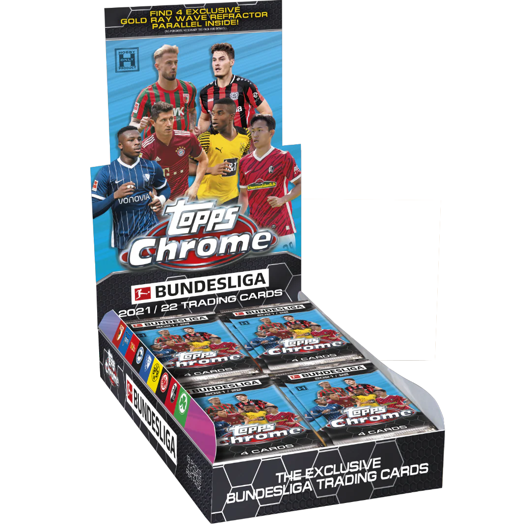 Topps Chrome Bundesliga Soccer 2021/22 Lite Box