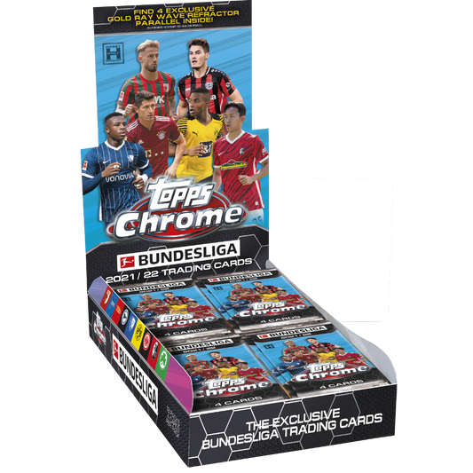 2021/22 Topps Chrome Bundesliga Soccer Lite Box