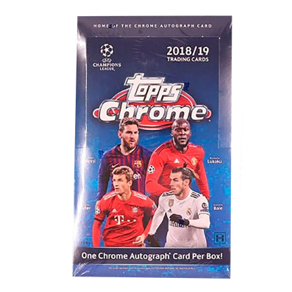 Topps Chrome UEFA Champions League Soccer 2018/19 Hobby Box