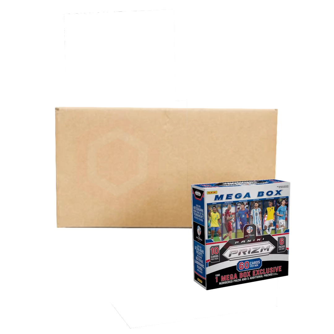 Panini Prizm Copa America 2024 Soccer Mega Box Case