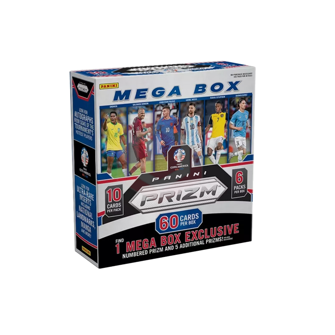 Panini Prizm Copa America 2024 Soccer Mega Box