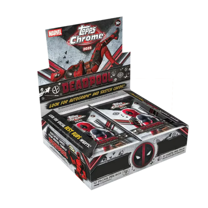 Topps Marvel Chrome Deadpool 2025 Hobby Box