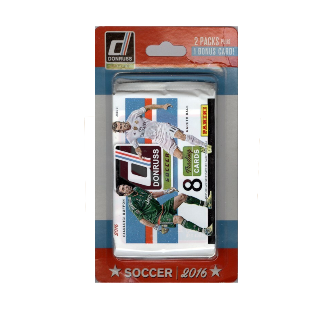 2016 Panini Donruss Soccer Retail 2 Pack Blister Pack