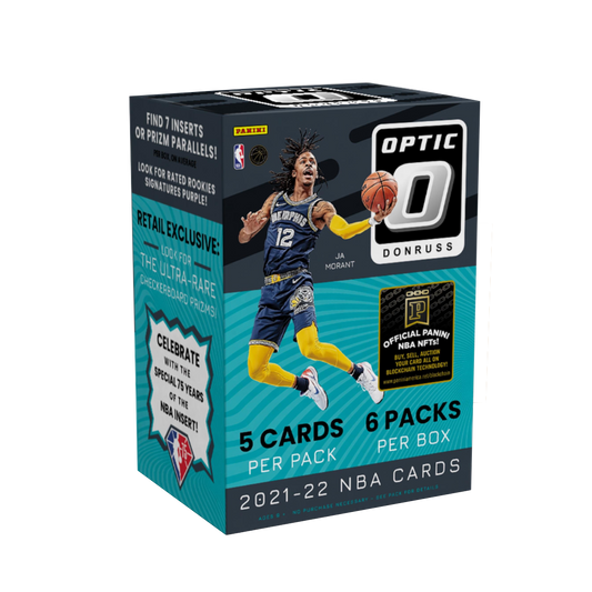 Panini Optic Donruss NBA Basketball 2021/22 Blaster Box