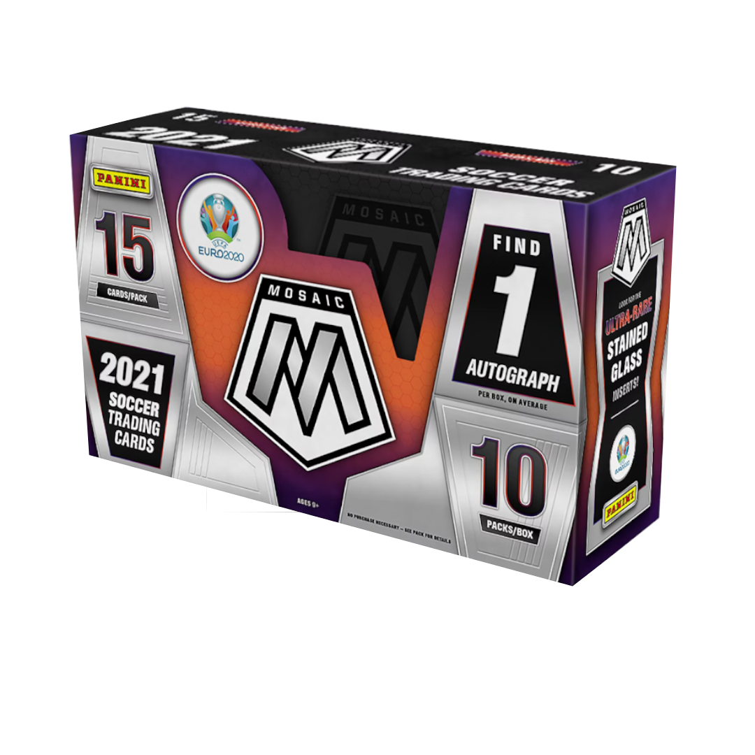 Panini Mosaic UEFA Euro 2020 Soccer 2020/21 Hobby Box