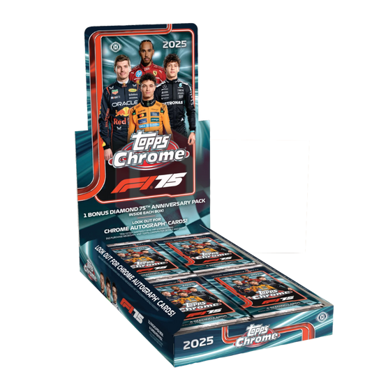 Topps Chrome Formula 1 2025 Hobby Box