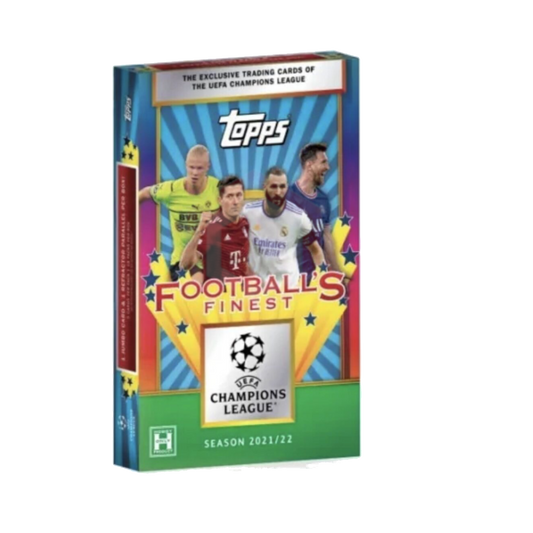 Topps Finest Flashback 2021/22 UEFA Club Competitions Hobby Box