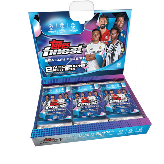 Topps Finest UEFA Club Competitions 2025/26 Hobby Box