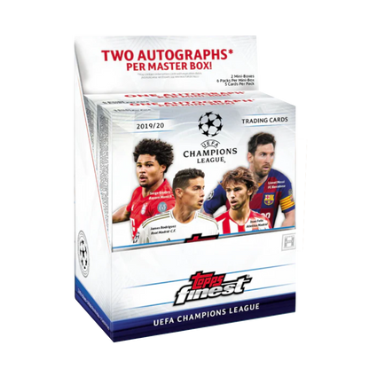 Topps Finest UEFA Champions League Soccer 2019/20 Hobby Box