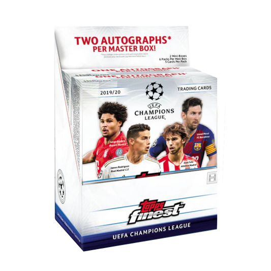 Topps Finest UEFA Champions League Soccer 2019/20 Hobby Box
