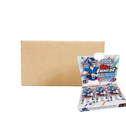 Topps Finest Football 2025 Hobby Case